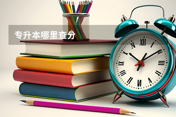 专升本哪里查分