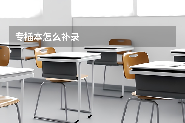 专插本怎么补录