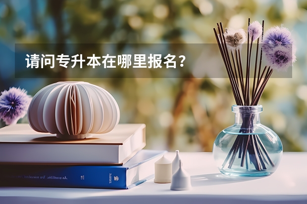 请问专升本在哪里报名？