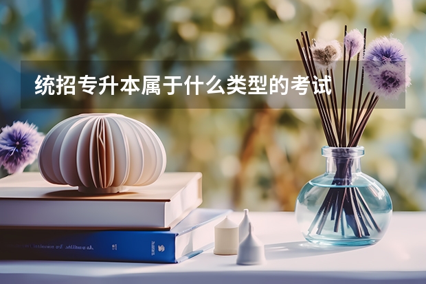 统招专升本属于什么类型的考试